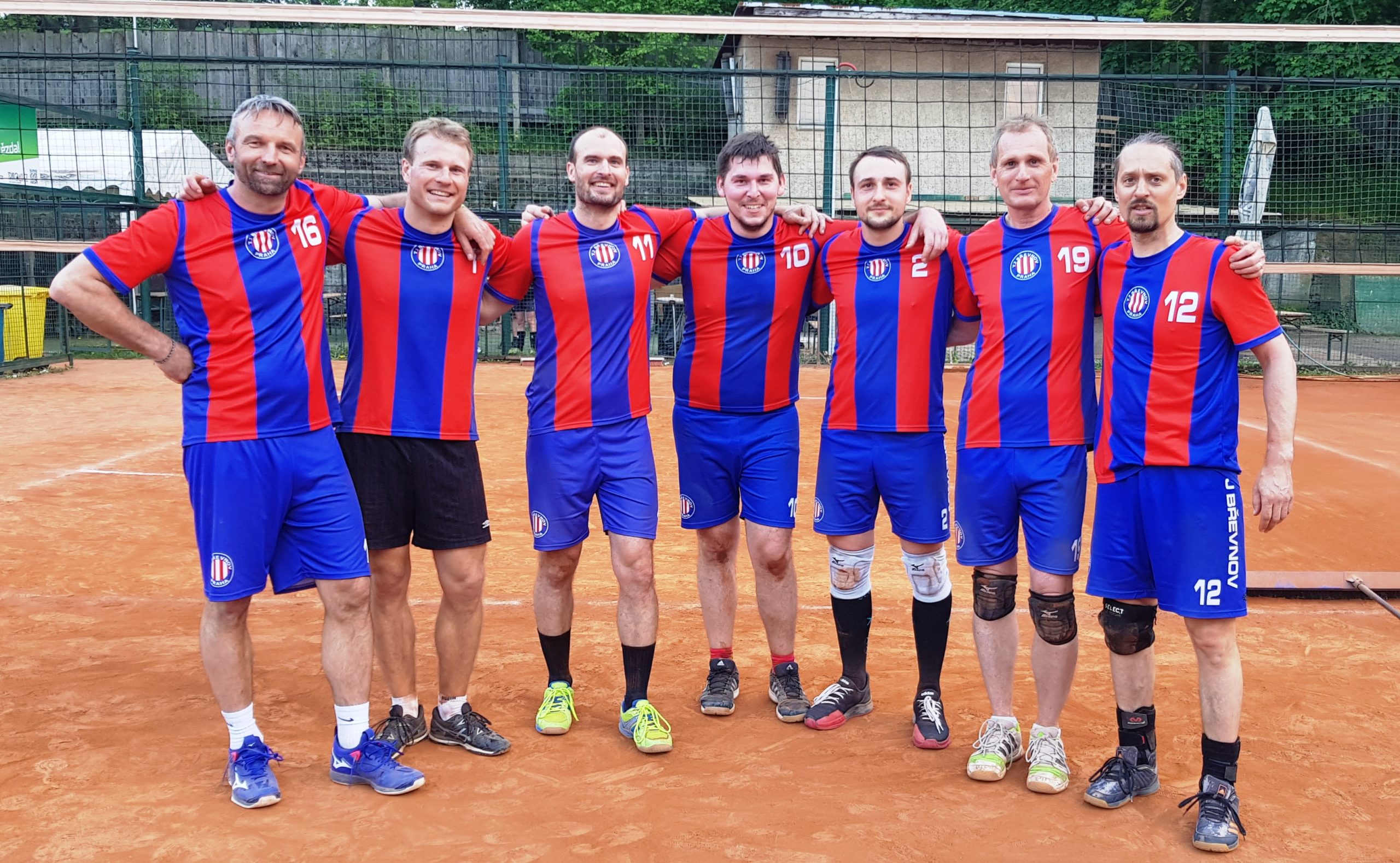 Volejbalový tým TJ Břevnov (2022)
